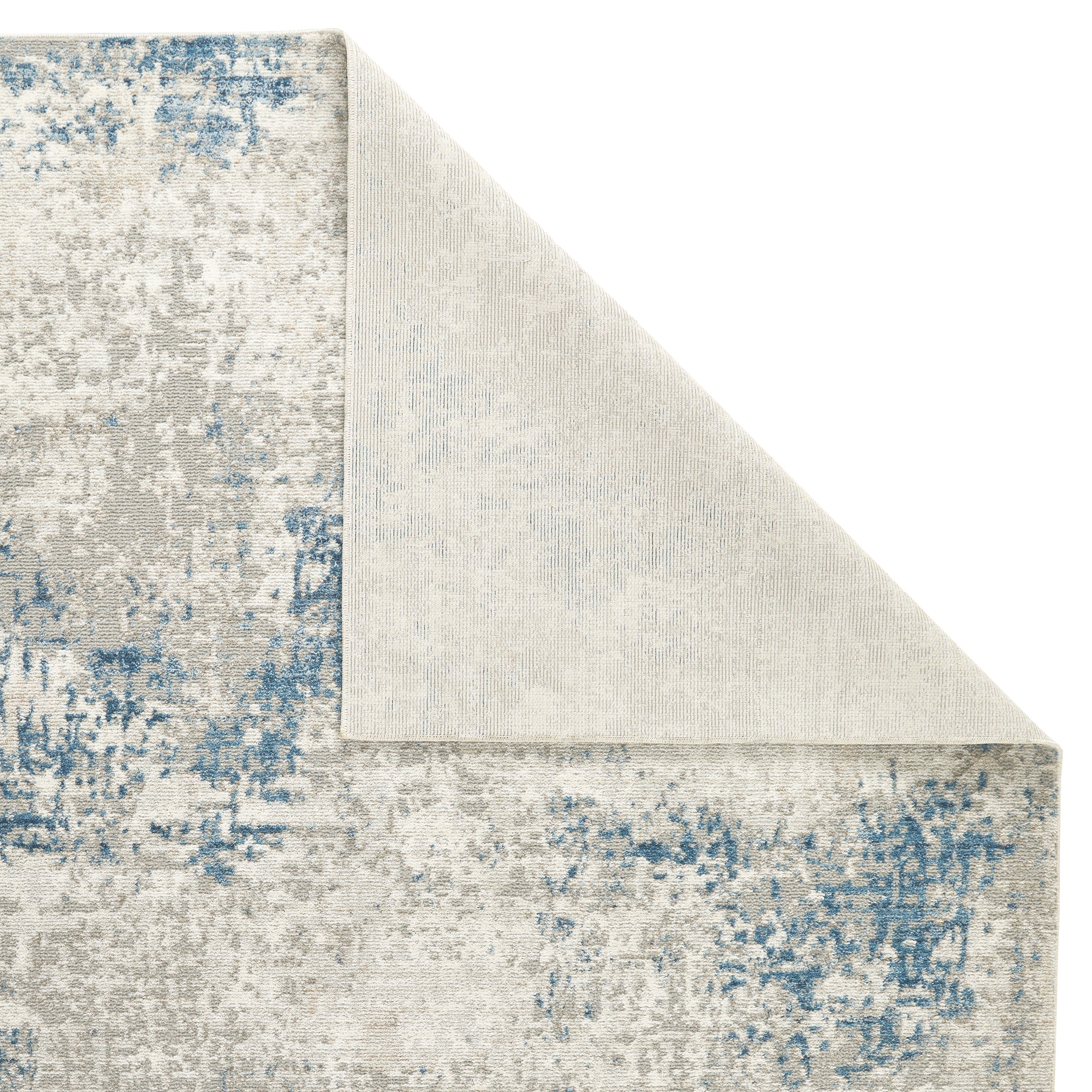 Concept Looms Rossa ROS03 Ivory/Blue Large Rectangle Rug